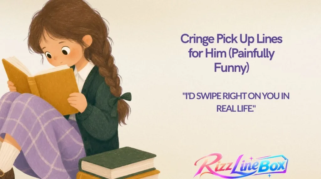 Cringe Pick Up Lines for Him (Painfully Funny)