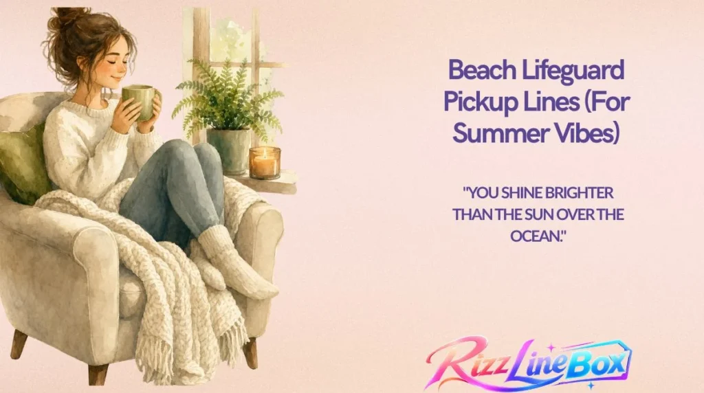 Beach Lifeguard Pickup Lines (For Summer Vibes)