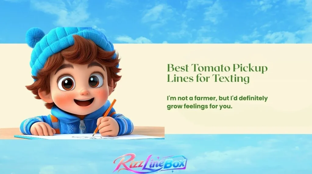 Best Tomato Pickup Lines for Texting