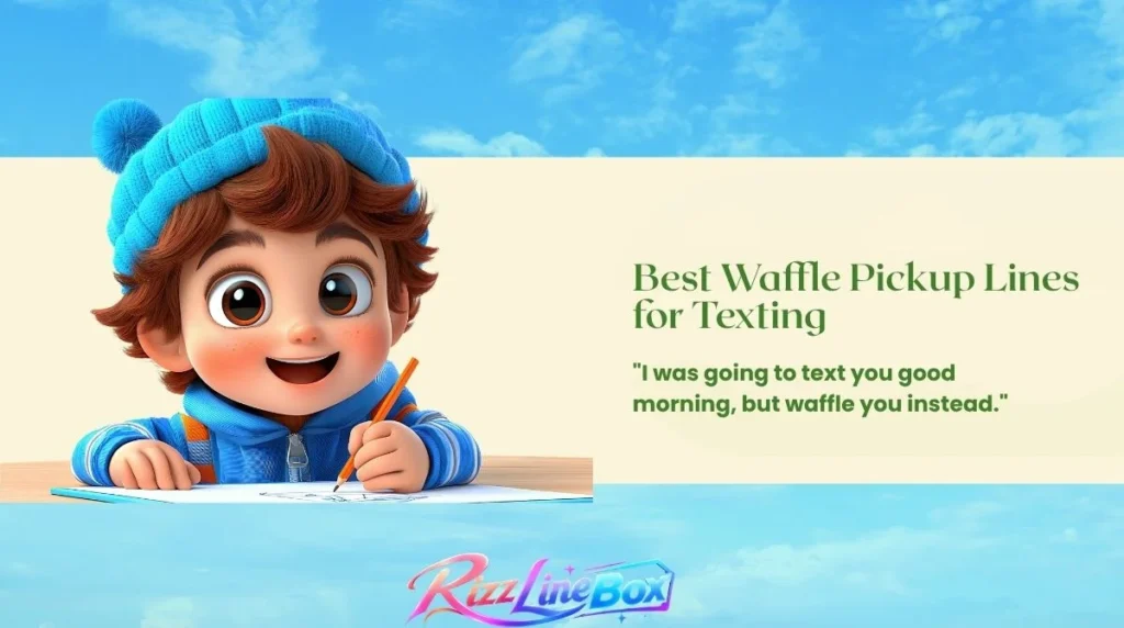 Best Waffle Pickup Lines for Texting