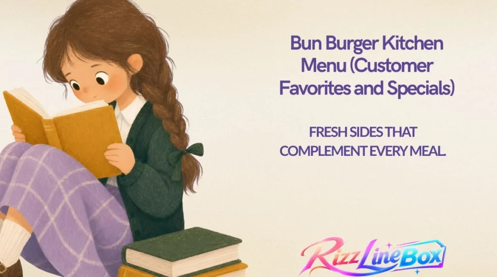 Bun Burger Kitchen Menu (Customer Favorites and Specials)