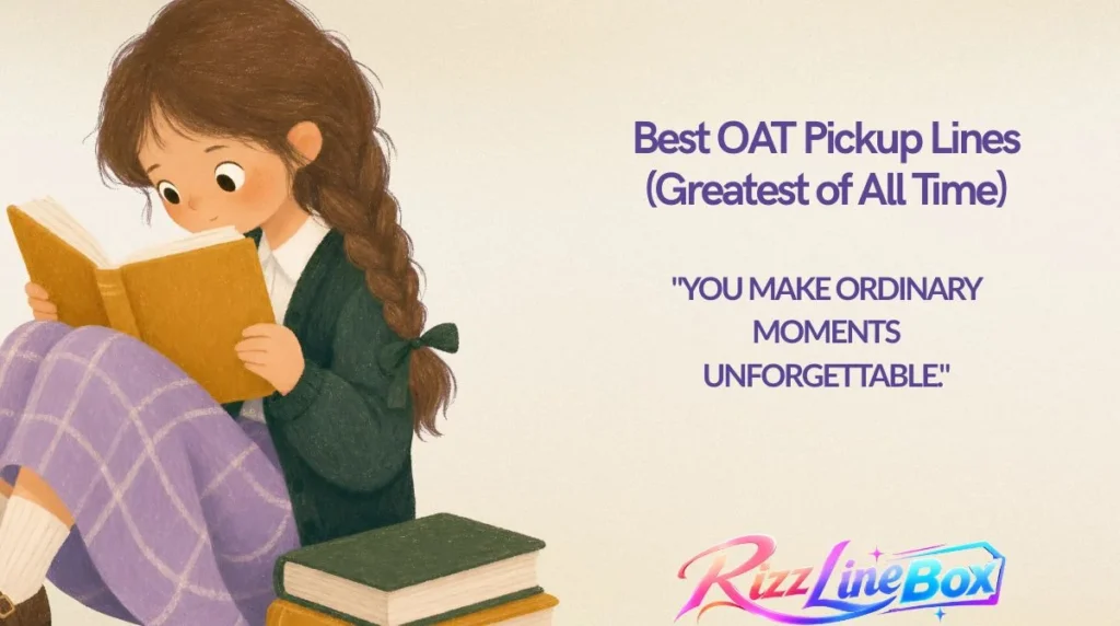 Best OAT Pickup Lines (Greatest of All Time)