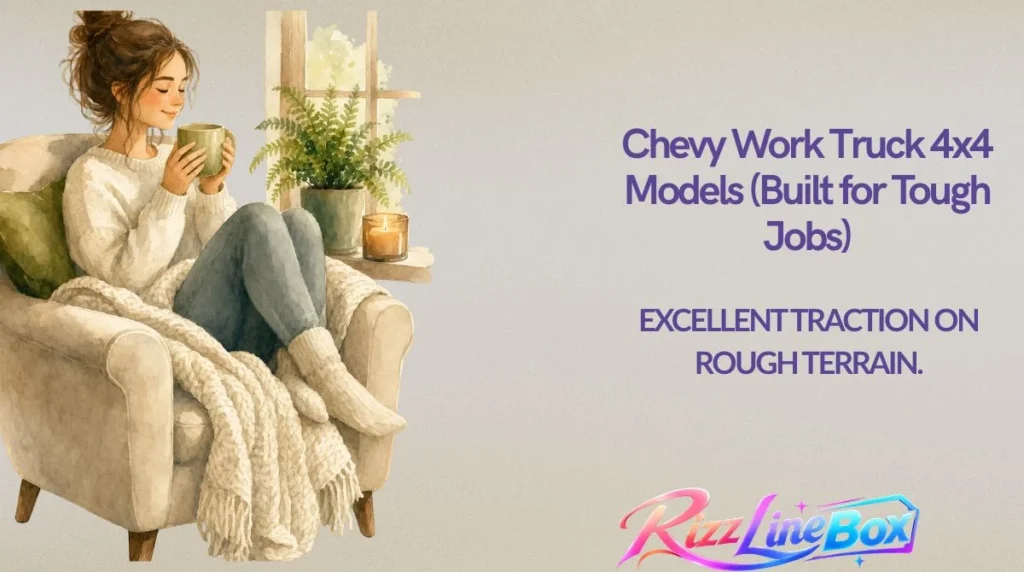 Chevy Work Truck 4x4 Models (Built for Tough Jobs)