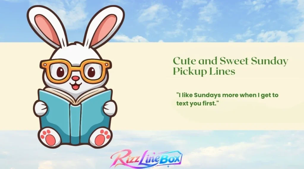 Cute and Sweet Sunday Pickup Lines