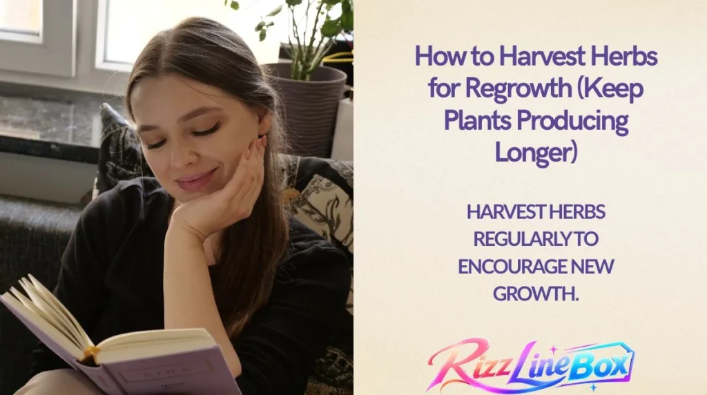 How to Harvest Herbs for Regrowth (Keep Plants Producing Longer)