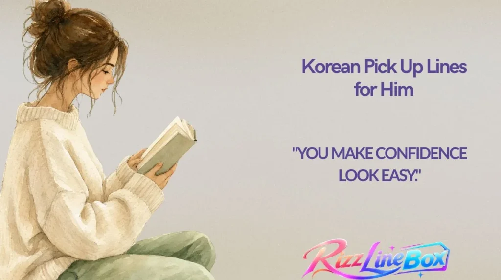 Korean Pick Up Lines for Him