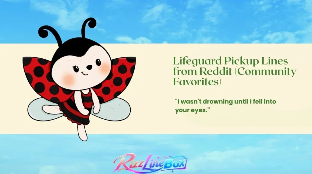 Lifeguard Pickup Lines from Reddit (Community Favorites)