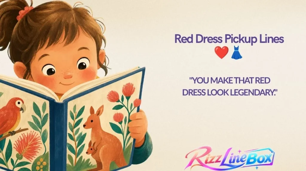 Red Dress Pickup Lines ❤️👗