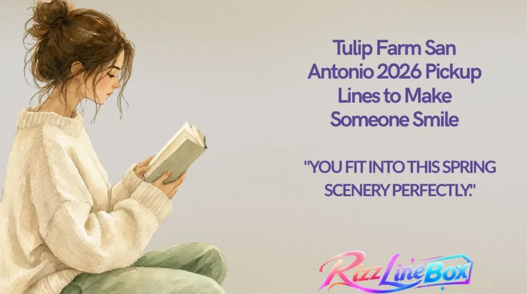 Tulip Farm San Antonio 2026 Pickup Lines to Make Someone Smile