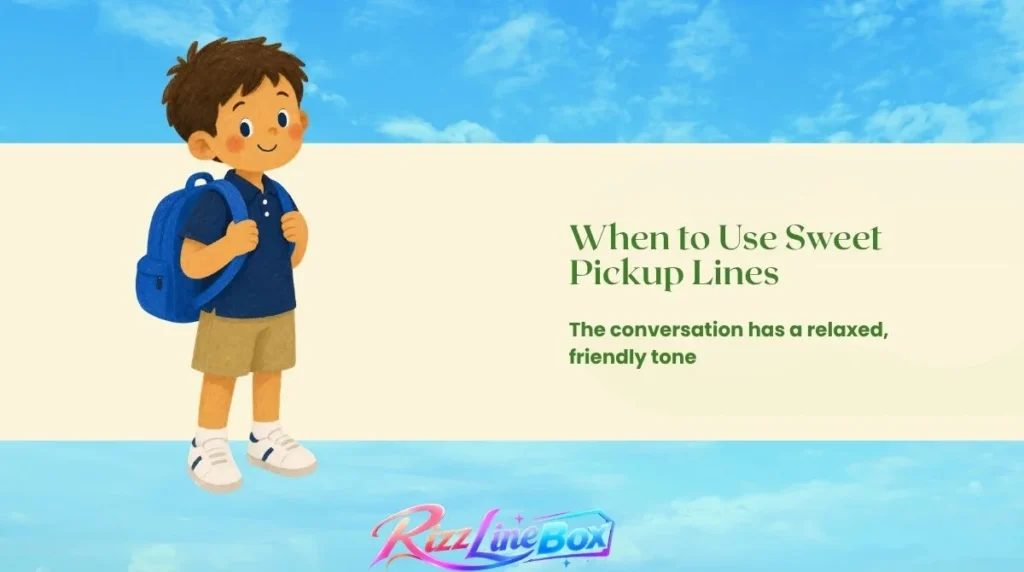 When to Use Sweet Pickup Lines
