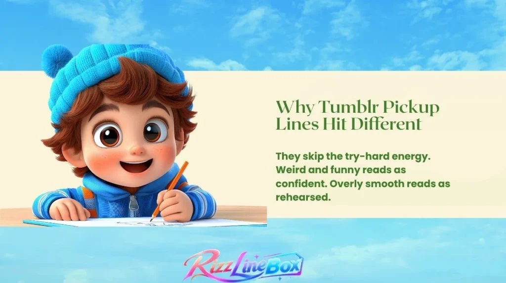Why Tumblr Pickup Lines Hit Different