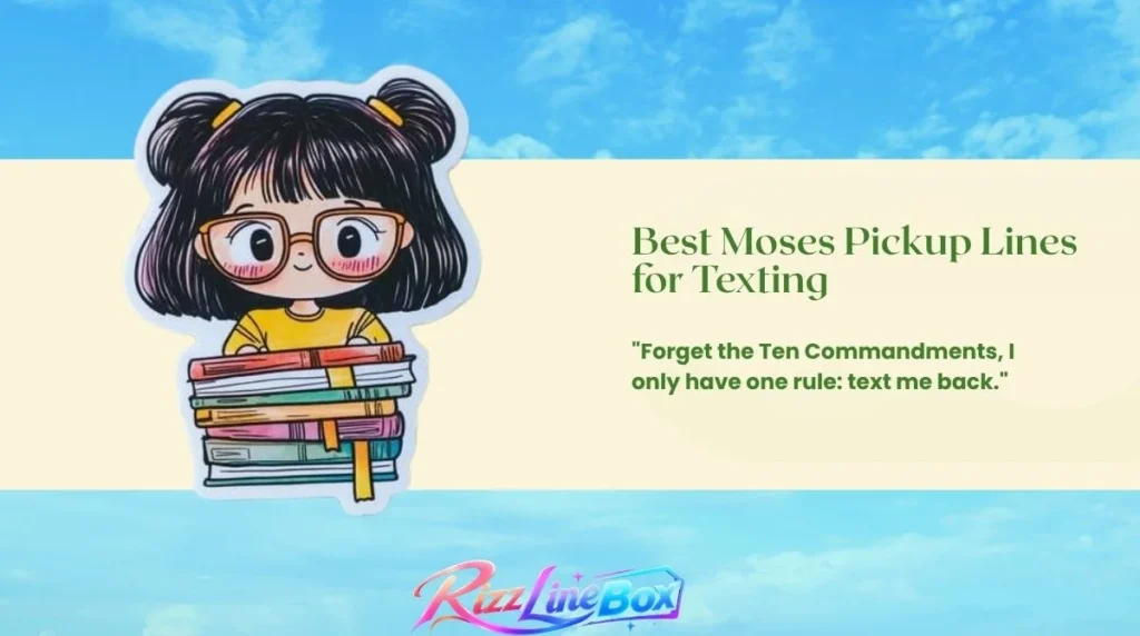 Best Moses Pickup Lines for Texting