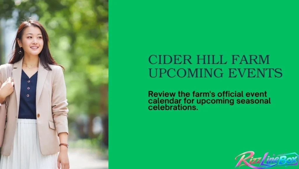 Cider Hill Farm Upcoming Events