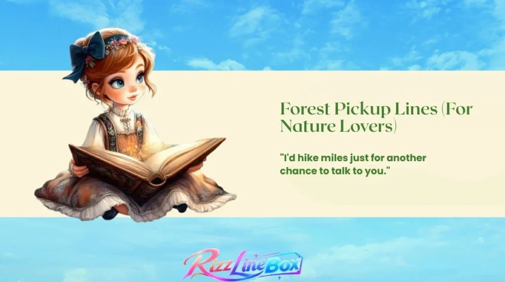 Forest Pickup Lines (For Nature Lovers)