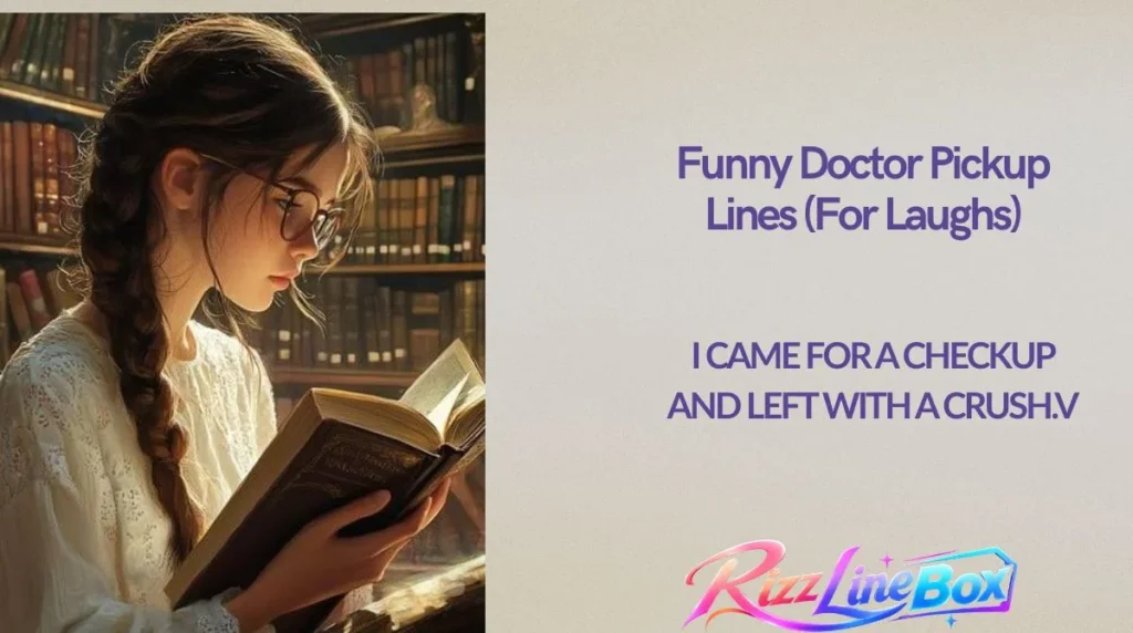 Funny Doctor Pickup Lines (For Laughs)