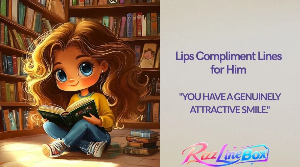 Lips Compliment Lines for Him