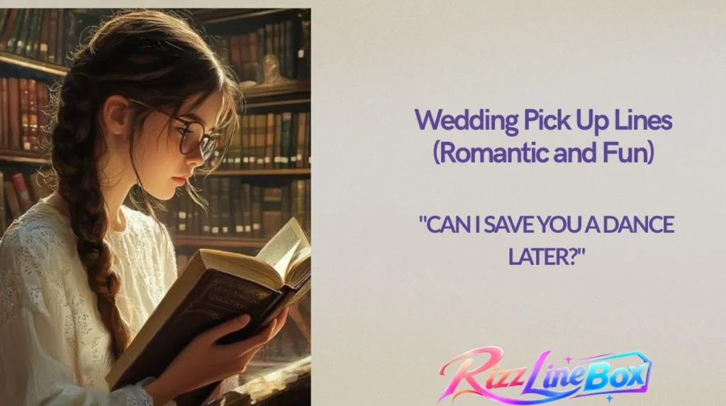 Wedding Pick Up Lines (Romantic and Fun)