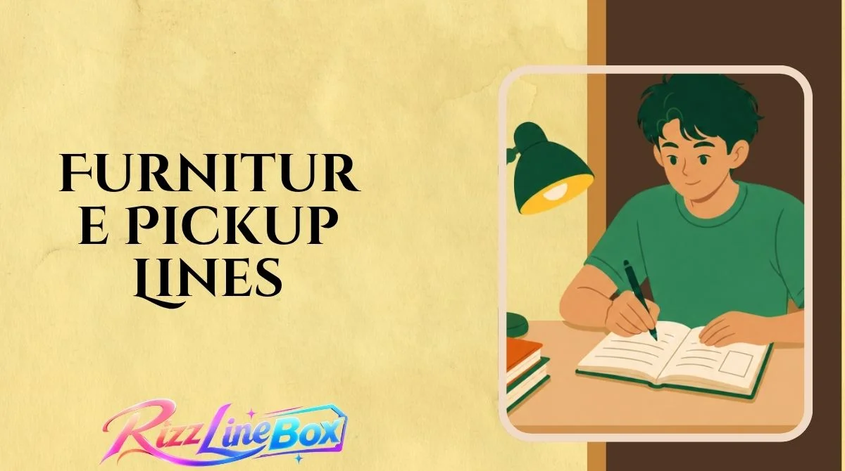 Furniture Pickup Lines