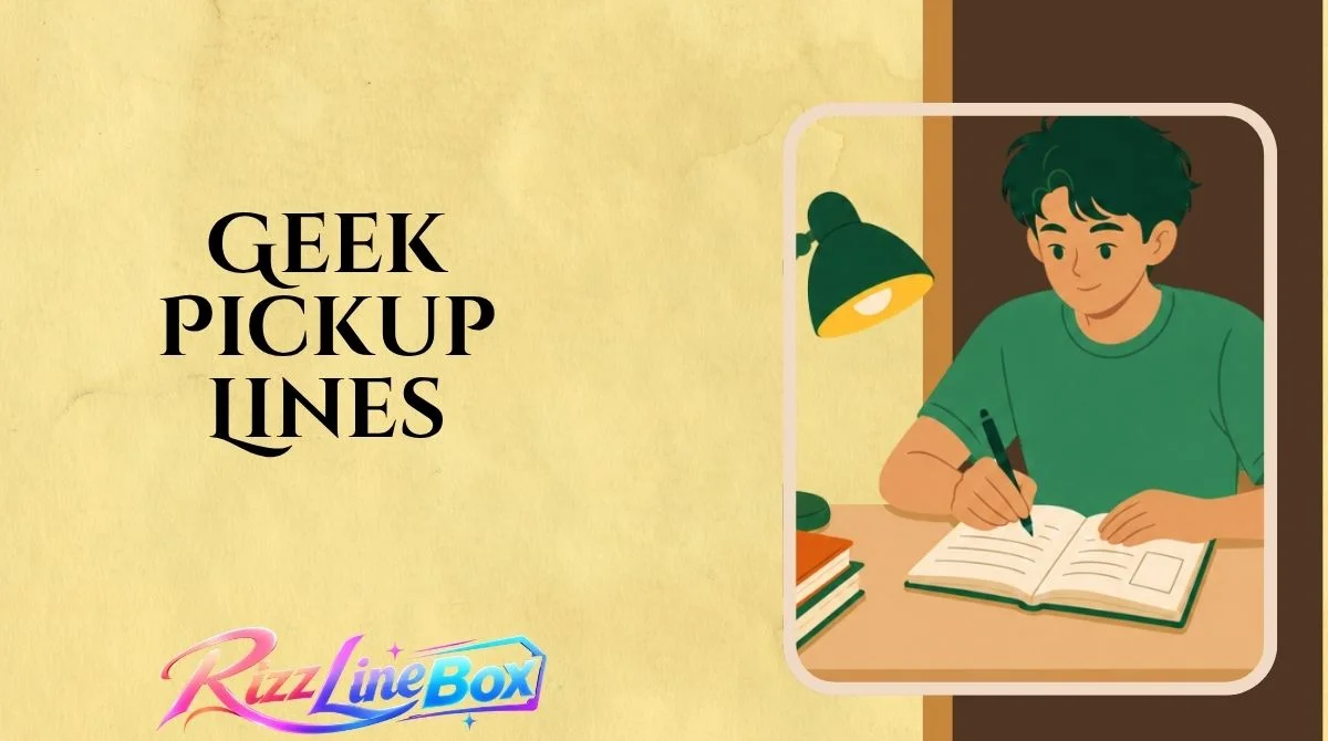 Geek Pickup Lines