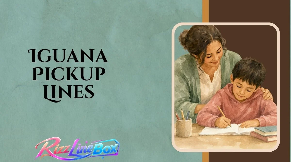 Iguana Pickup Lines