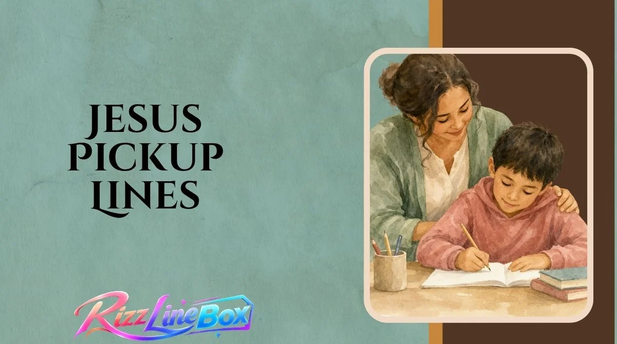 Jesus Pickup Lines