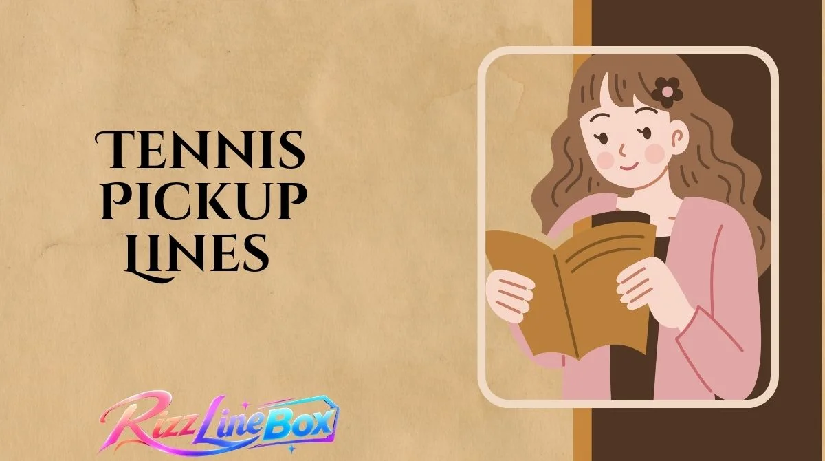 Tennis Pickup Lines