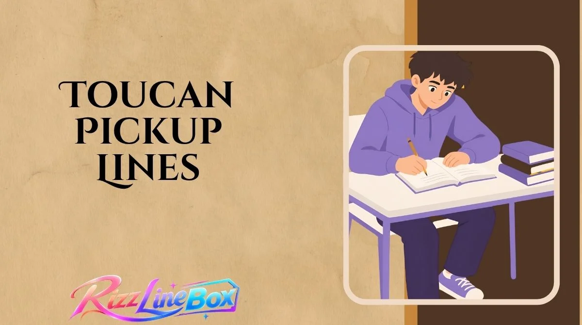 Toucan Pickup Lines