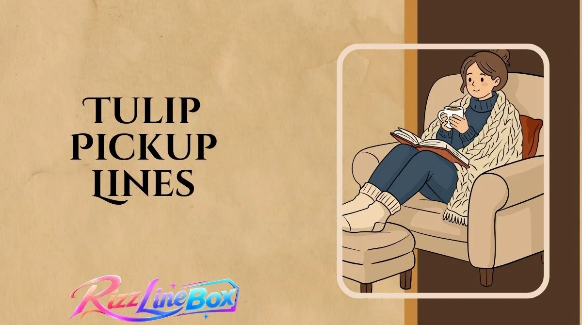 Tulip Pickup Lines